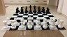 Доска шахматная гигантская  ПЛАСТИКОВАЯ (300x300 см)